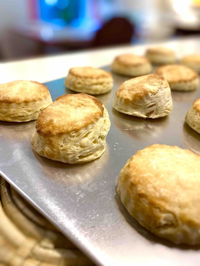 fluffy buttermilk biscuits from scratch