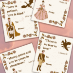 free printable Valentine's day cards for Christian kids