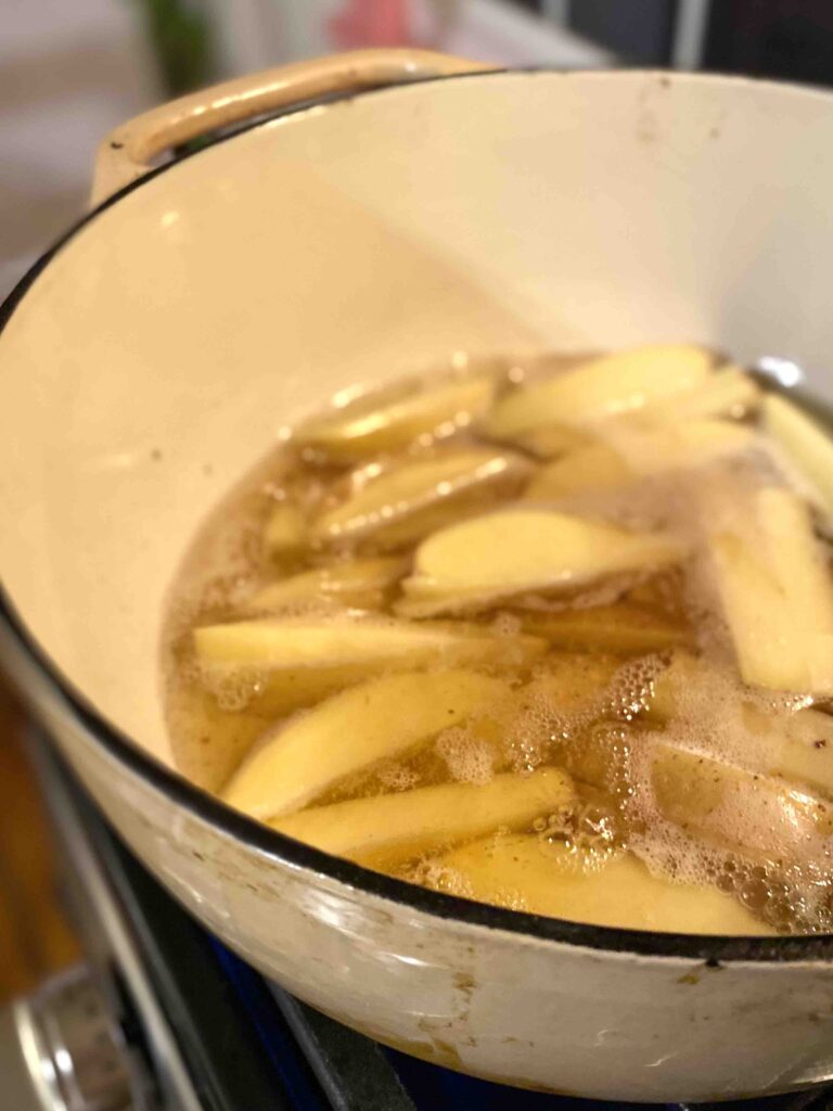 frying beef tallow french fries