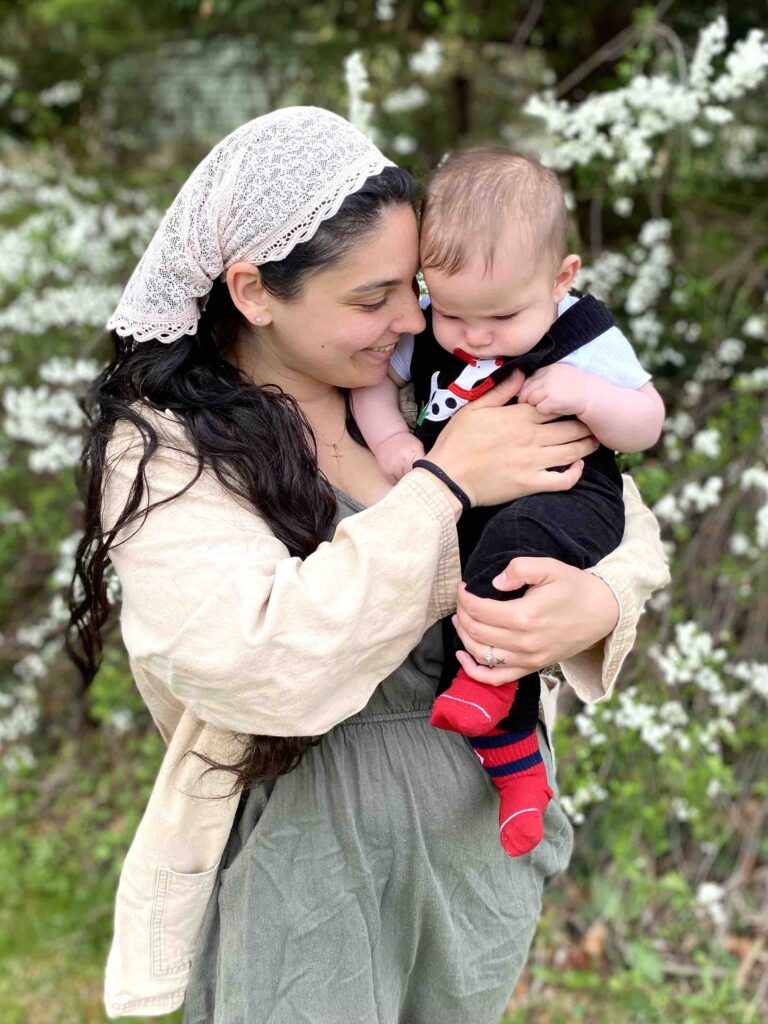 Christian SAHM with baby